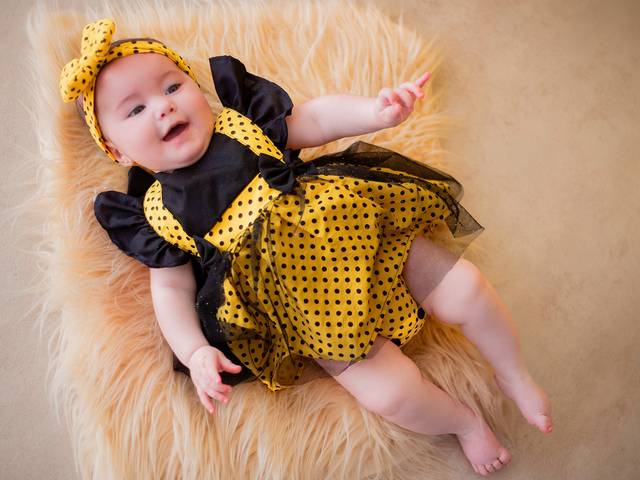 Acompanhamento Mensal de Alice - 5 meses