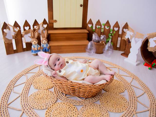 Páscoa 2026 de Isabela - 3 meses