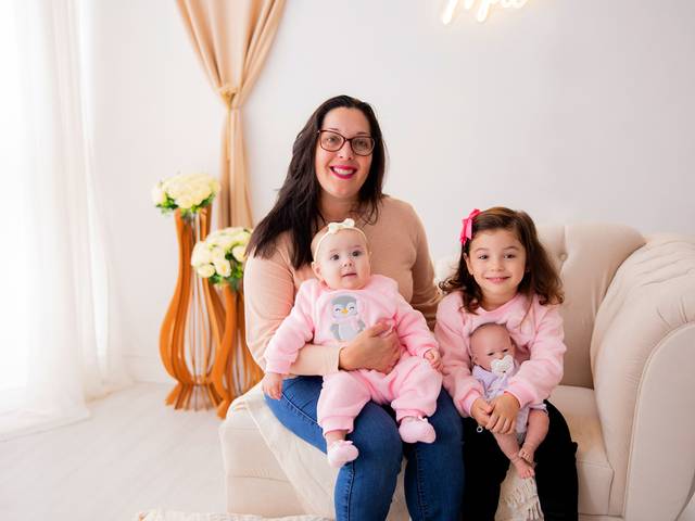 Dia das Mães 2026 de Isabela; Manuela & mamãe