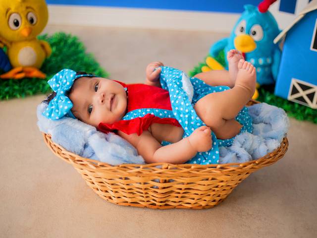 Acompanhamento Mensal de Lívia - 4 meses