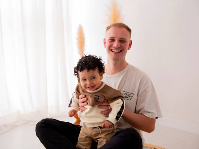 Dia dos Pais de Andrew & papai