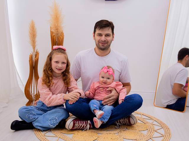 Dia dos Pais de Elisa; Luísa & Papai