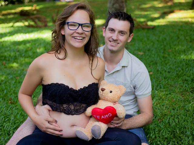 Gestante de Mary + Jeff = Manuela