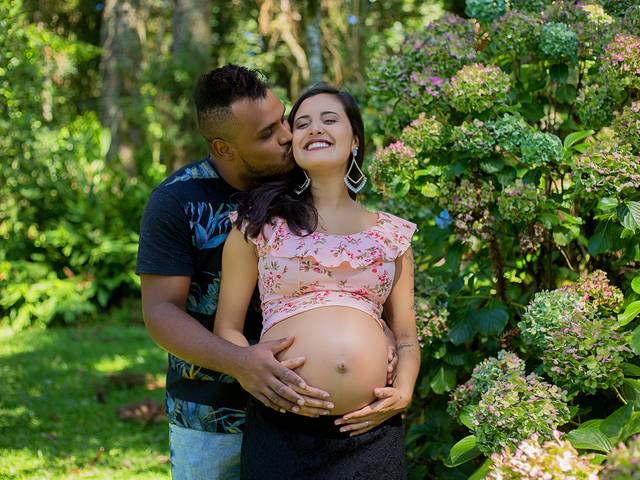 Gestante de Thays + Lucas = Manuela