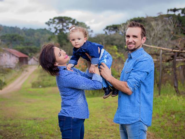 Família de Ana Clara e sua família