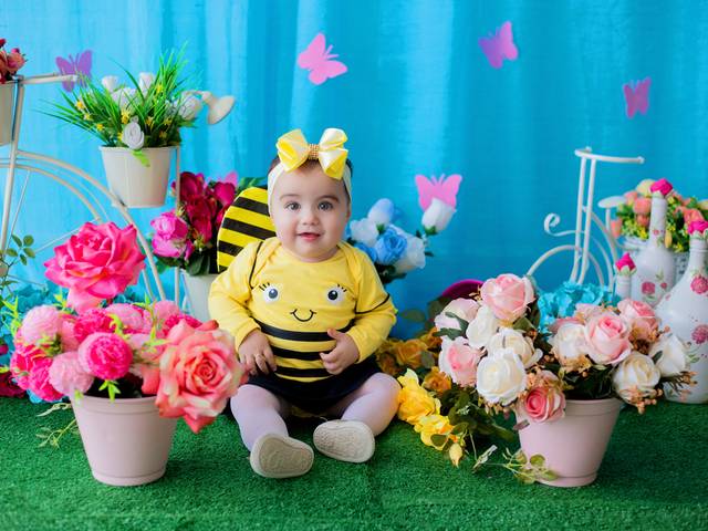 Acompanhamento Mensal de Isabela Flor 10 Meses