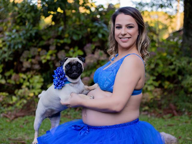 Gestante de Lisangela + Rogério = Davi