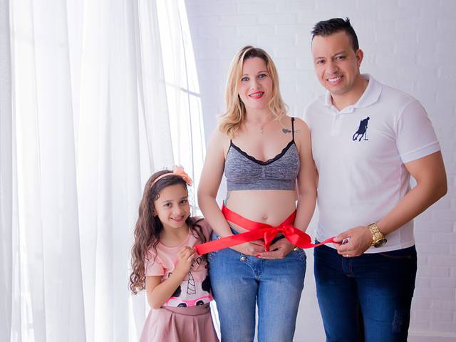 Gestante de Karina + Sigiack = Baby