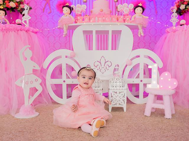 Aniversário Infantil de Isabela Flor - 01 ano