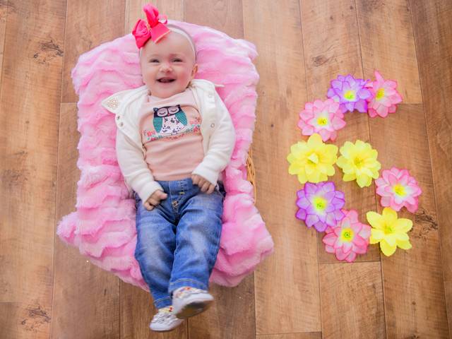 Acompanhamento Mensal de Isabella - 6 meses