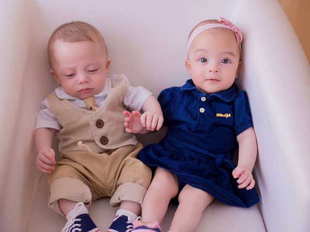 Acompanhamento Mensal de Milena & Enzo - 4 meses