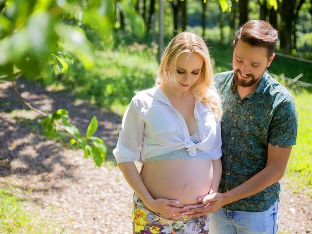 Gestante de Tatiana + Eliton = Maria Clara