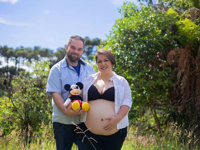 Gestante de Larissa + Leonir = Lucca