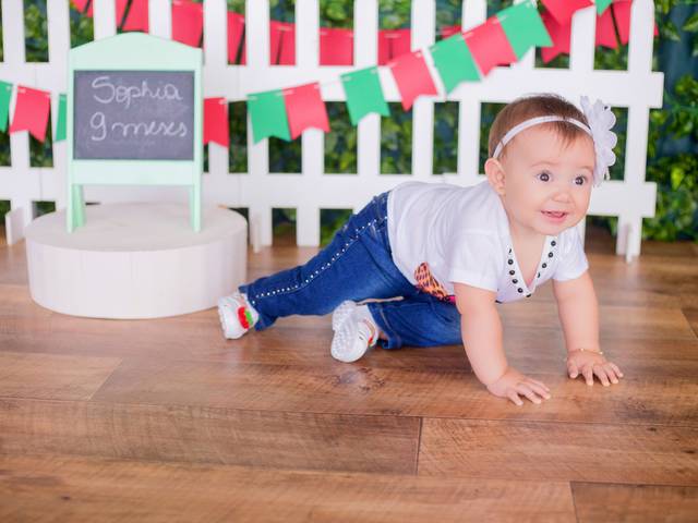 Acompanhamento Mensal de Sophia - 9 meses