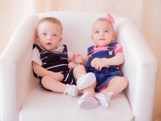 Acompanhamento Mensal de Milena & Enzo - 7 meses