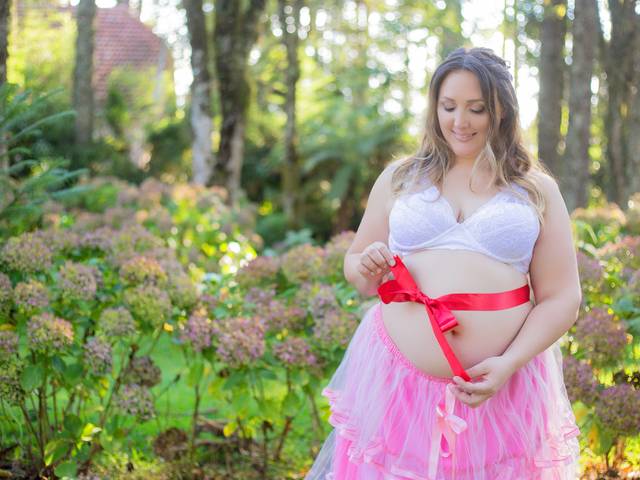 Gestante de Tatiane + Ronei = Luisa