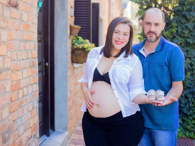 Gestante de Jeane + Sidnei = João