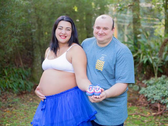 Gestante de Carine + Leandro = Luan