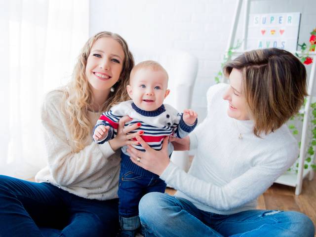 Família de Vovó, Vovô, Mamãe e Arthur