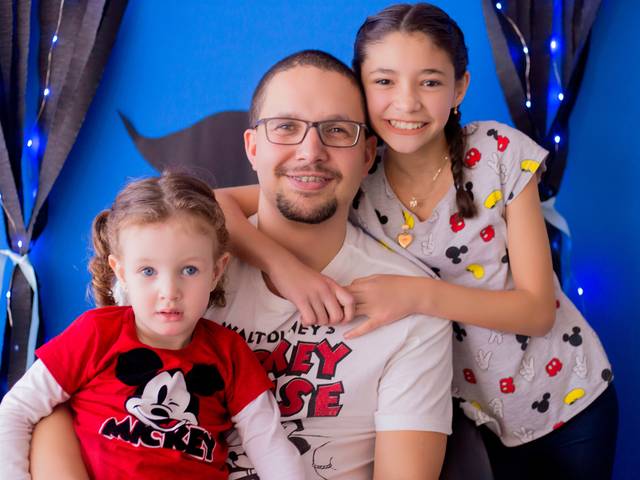 Dia dos Pais de Leonardo & Maria Eduarda + Cecília