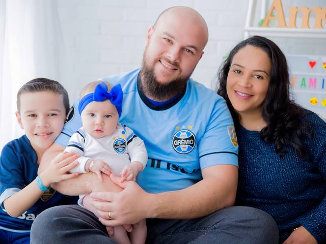 Família de Mamãe, Papai, Mano & Lara