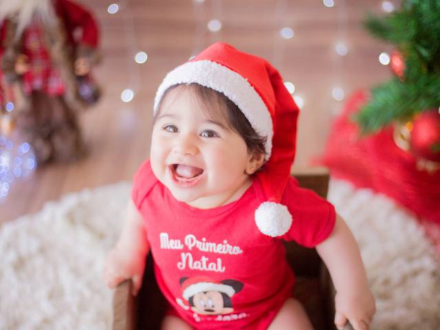 Natal 2019 de Isadora - 8 meses