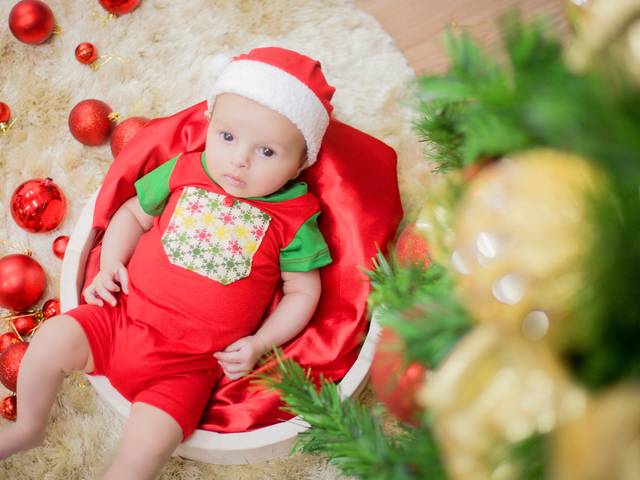 Natal 2019 de Bernardo - 3 meses