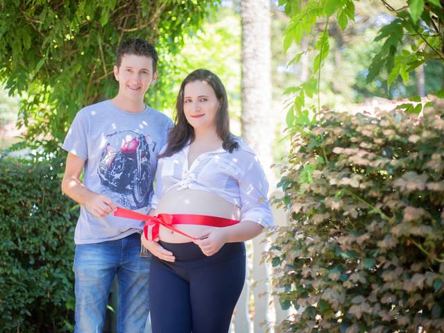 Gestante de Tailise + Maicon = Arthur