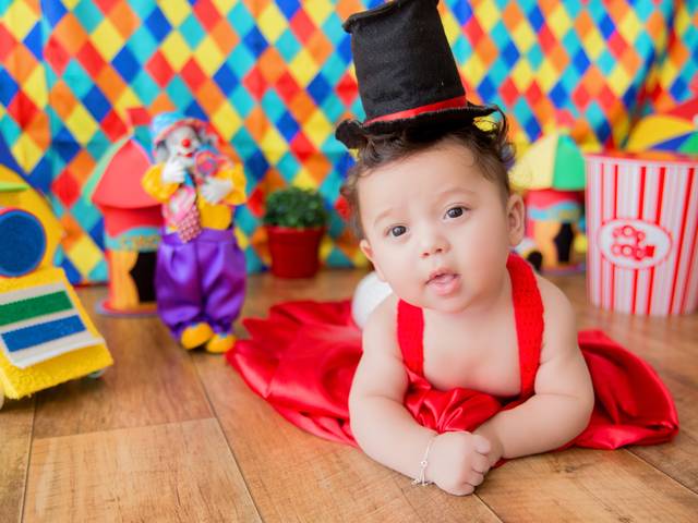 Acompanhamento Mensal de Isaac - 5 meses