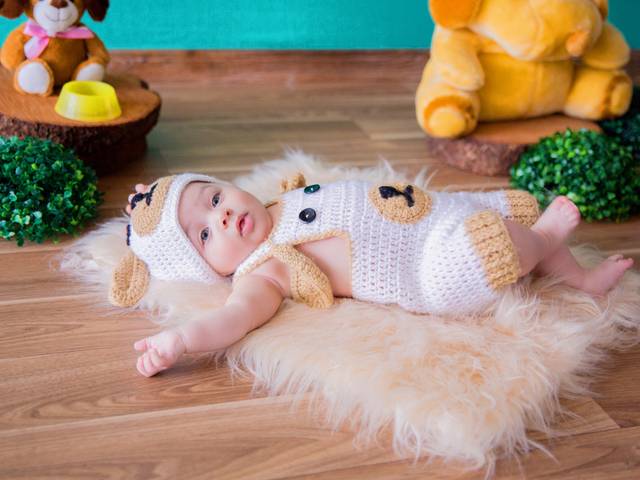 Acompanhamento Mensal de Benjamin - 4 meses