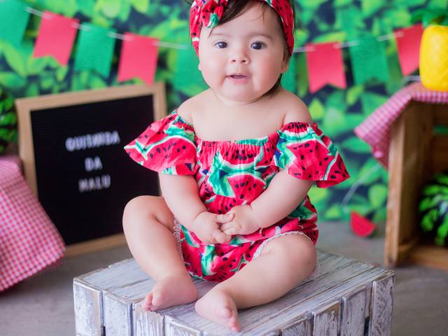 Acompanhamento Mensal de Maria Luísa - 7 meses