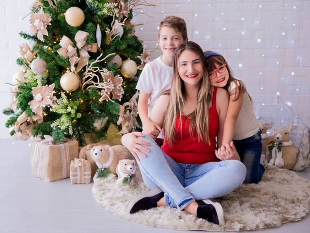 Natal 2020 de Aline; Nicolas e Nicole