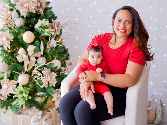Natal 2020 de Amélia - 4 meses