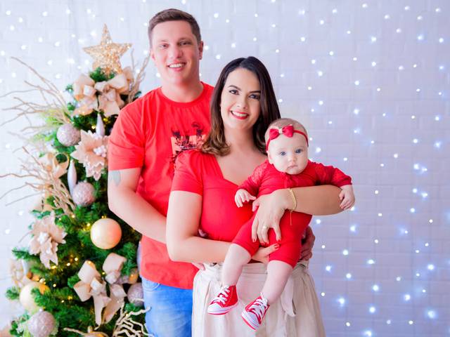 Natal 2020 de Cecília - 4 meses