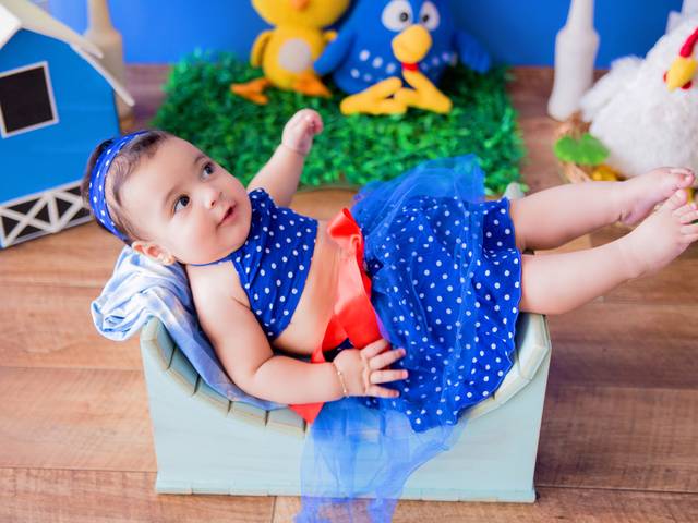 Acompanhamento Mensal de Amélia - 5 meses