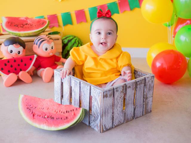 Acompanhamento Mensal de Luísa - 6 meses