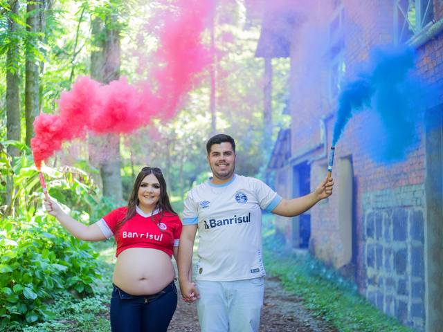 Gestante de Dienifer + Lucas = Luísa