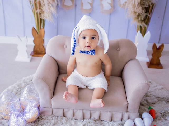 Páscoa 2021 de Davi Lucca - 7 meses