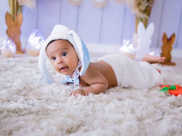 Páscoa 2021 de Pedro - 3 meses