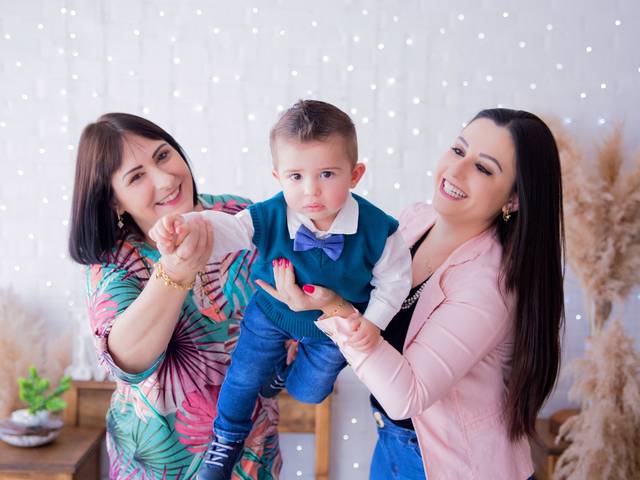 Dia das Mães 2021 de Paula; Benício e Vovó