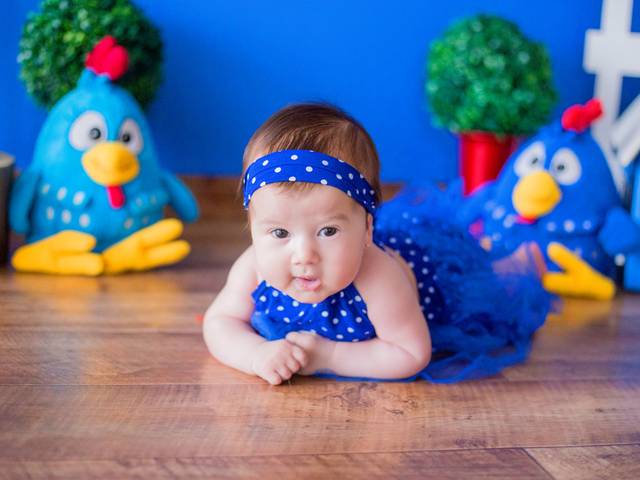 Acompanhamento Mensal de Maitê - 4 meses