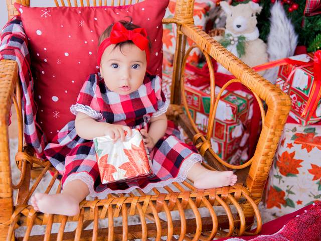 Natal 2021 de Lívia - 8 meses