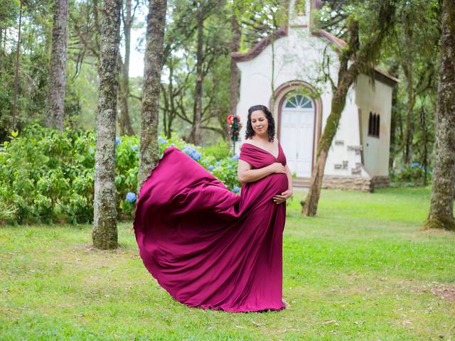 Gestante de Jucimara a espera do Joaquim