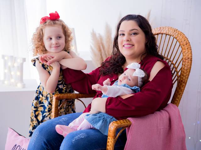 Dia das Mães 2022 de Maria; Milena, Papai e Mamãe