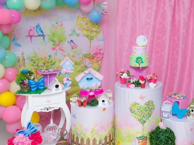 Aniversários de Livia e Marthina