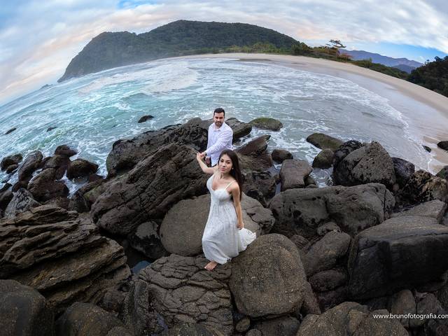 Pre-Wedding de Gabriele Amorim e Bruno Biscaino