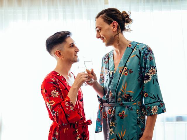 Bodas de Casamiento igualitario de Emanuel y Ezequiel en Sky Blue Rosario