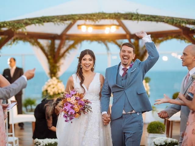 CASAMENTO de Casamento em Vila Velha - ES - noivos Poliana e Lorenzo - Casa Di Lucca Praia -  Schmitz Fotografia - Fotógrafo de casamento no Espírito Santo