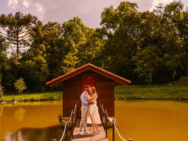 Ensaio de Casal de Carol & Luciano | Pré casamento no Pinhal Alto