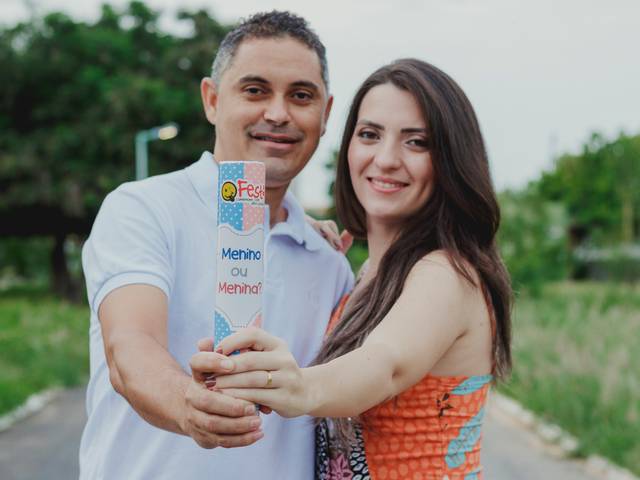 ENSAIO/CHÁ REVELAÇÃO de FOTO REVELAÇÃO - VERINHA E CHINHA